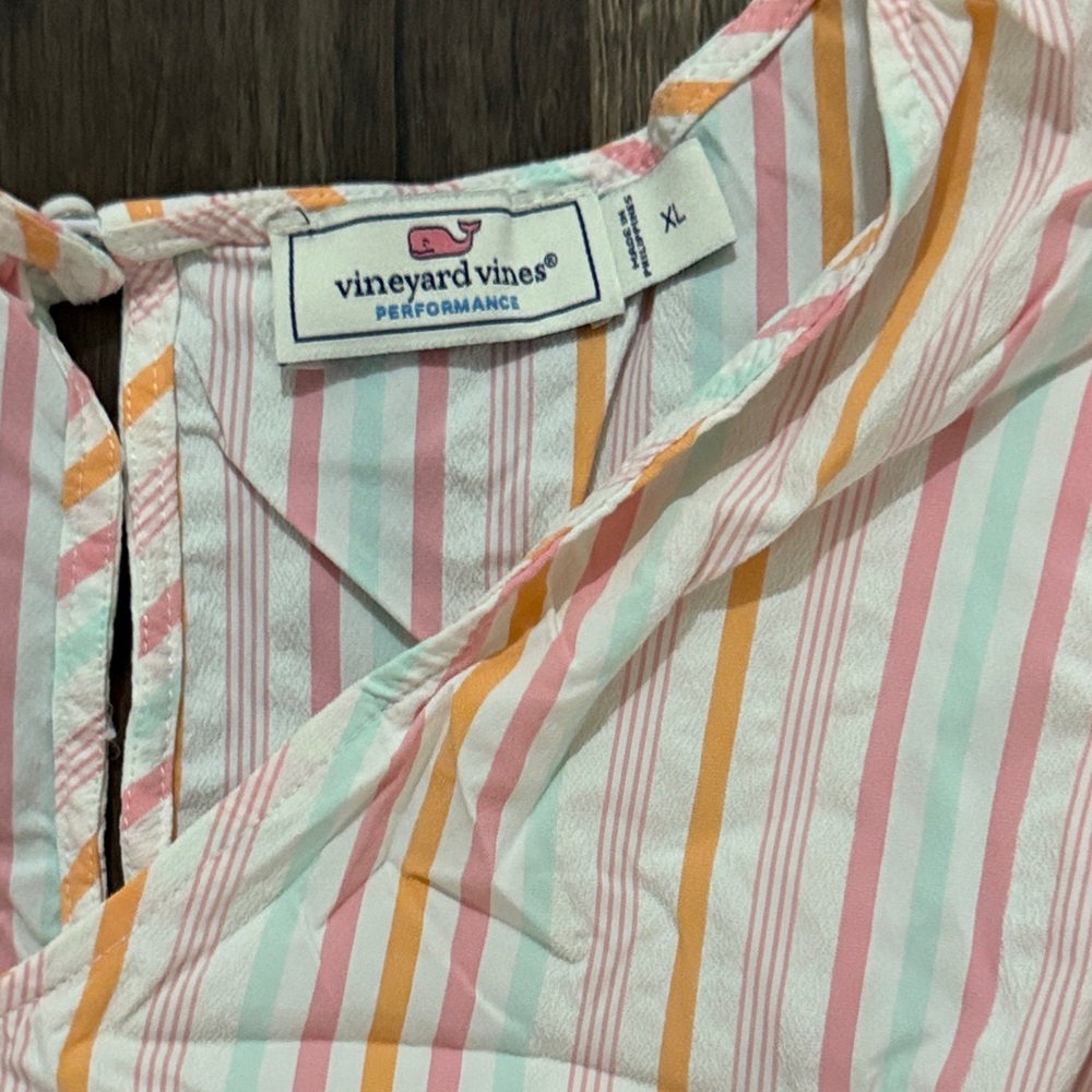 Vineyard Vines Women's Dress with Colorful Stripes - Picture 2 of 3